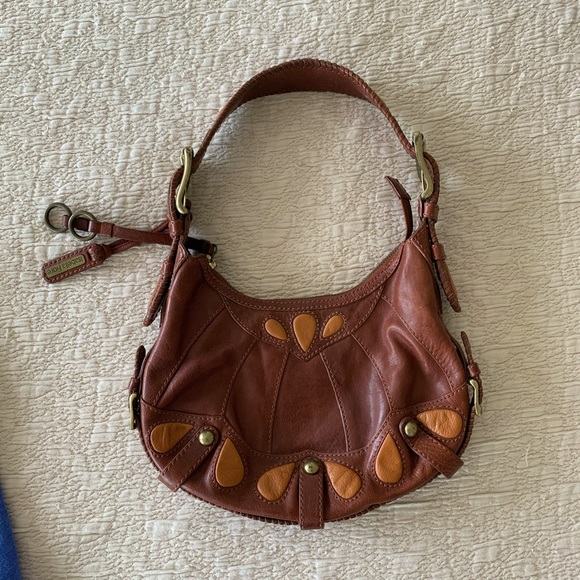 Isabella Fiore Leather Handbag - Picture 3 of 9